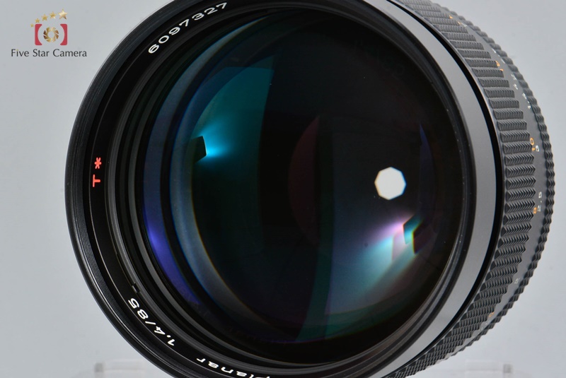棚卸SALE！CONTAX Planar 85mm F1.4 AEG Contax Carl Zeiss Planar T* 85mm F/1.4 Lens AEG C/Y JAPAN