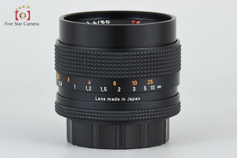 CONTAX Carl Zeiss Planar 50ｍｍ F1.4 AEJ NEAR MINT w/Caps】Contax Carl Zeiss Planar 50mm f/1.4 T* AEJ