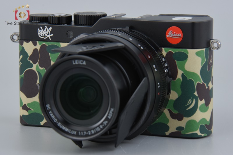 Leica D-LUX 7 A BATHING APE x STASH EDITION Black 17.0 MP