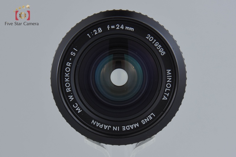 MINOLTA MC W.ROKKOR-SI 24mm f/2.8 [Very Good] | eBay