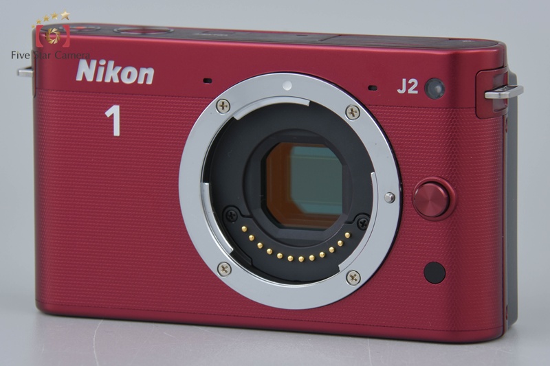 ほぼ新品 Nikon J2 MODEL 1 NIKKOR RED Shutter count 630