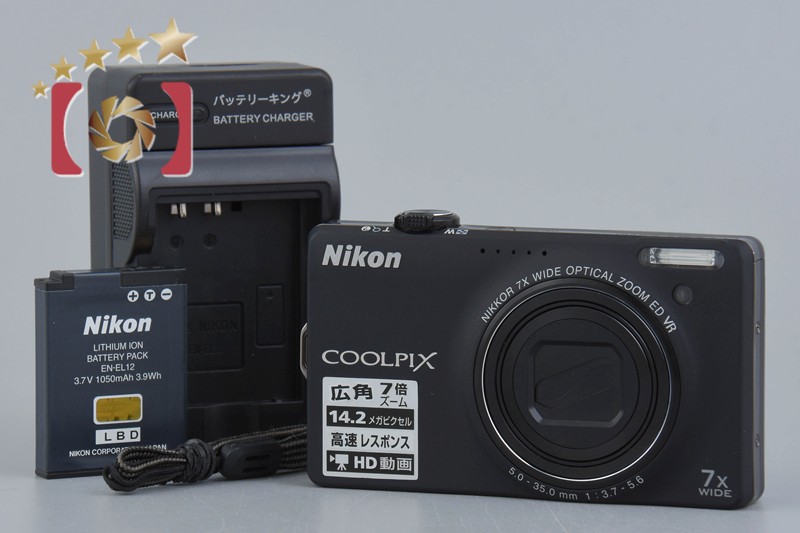 Nikon COOLPIX S6000 NOBLE BLACK 【公式通販】