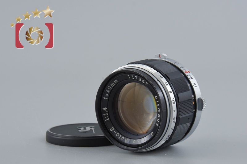 【R2088】 OLYMPUS G.ZUIKO AUTO-S 40 1.4 Olympus G.Zuiko Auto-S 40mm f/1.4 Manual Lens PEN-F | eBay