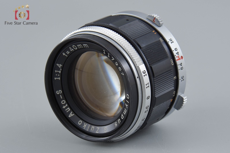 Olympus G.ZUIKO AUTO-S 40mm f/1.4 for PEN FT / FV / F | eBay