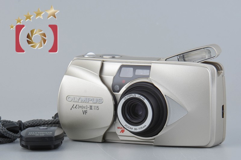OLYMPUS μ II 115 VF Olympus Mju II 115 VF – Retro Camera Shop