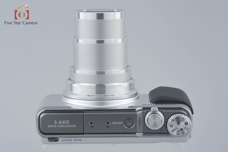 Olympus Stylus SH-60 Silver 16.0 MP Digital Camera [Very