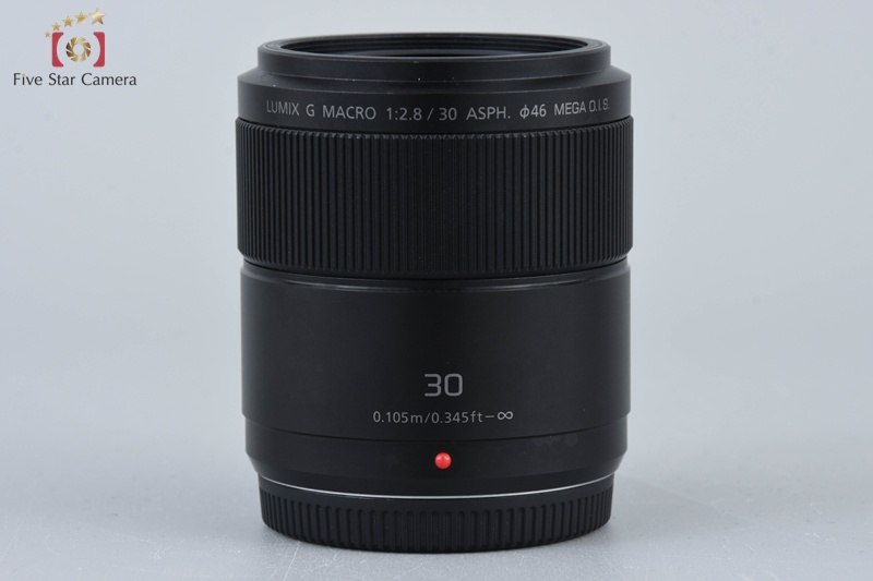 Panasonic LUMIX G MACRO 30mm f/2.8 ASPH. MEGA O.I.S. H-HS030