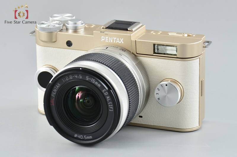美品♪ PENTAX Q-S1 ゴールド5-15mm ZOOMレンズキット 美品♪ PENTAX Q-S1 ゴールド5-15mm ZOOMレンズキット