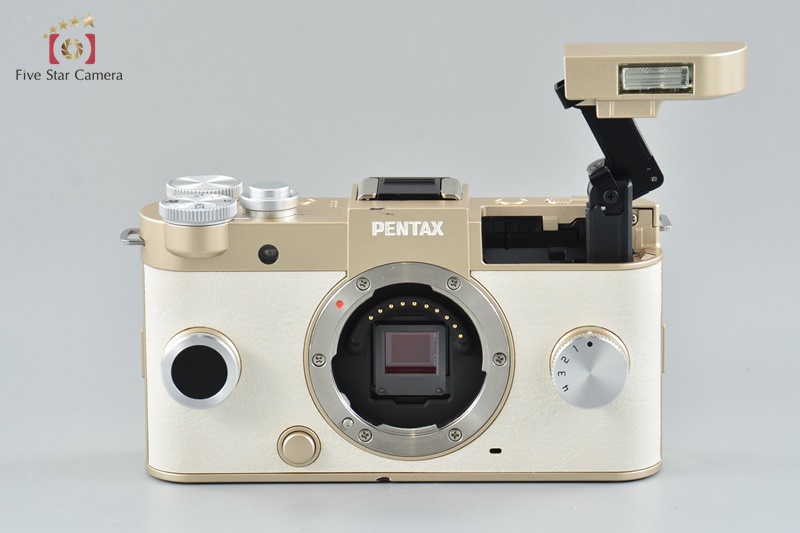 PENTAX Q-S1 Champagne Gold x Cream 5-15 Lens 12.4MP