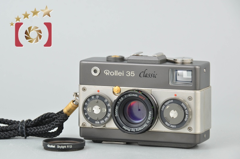 Rollei ローライ ROLLEI 35 CLASSIC Titan Rollei 35 Classic Titanium 35mm Film Camera [Very Good] | eBay