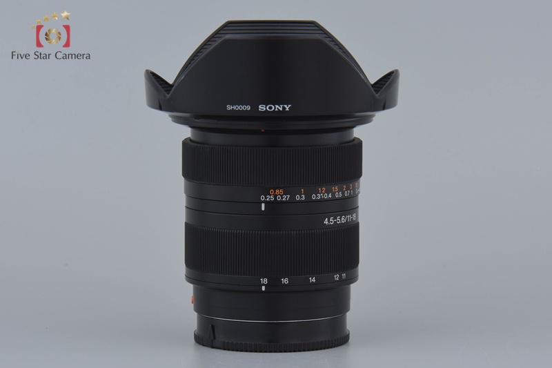 【新品未使用】SONY DT 11-18mm 1:4.5-5.6 SAL1118 Sony DT 11-18mm f/4.5-5.6 Lens | SAL-1118