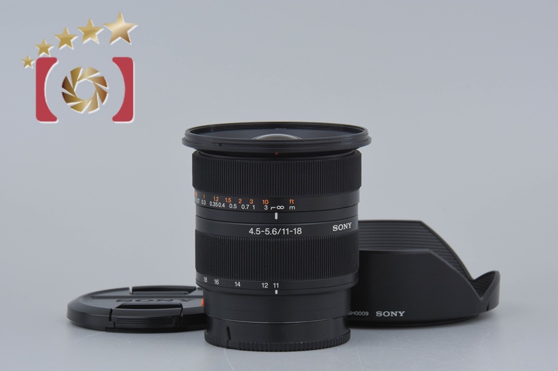 【新品未使用】SONY DT 11-18mm 1:4.5-5.6 SAL1118 Amazon.com : Sony DT 11-18mm f/4.5-5.6 Aspherical ED Super