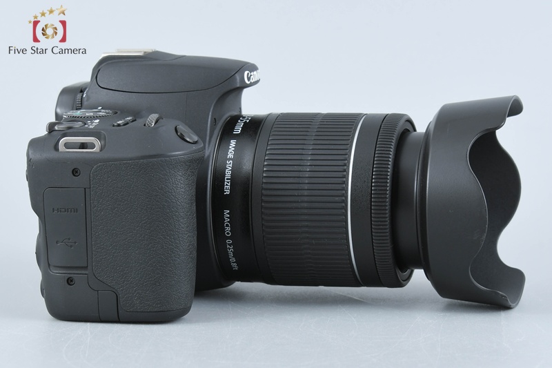 Canon EOS Kiss X9 / Rebel SL2 / 200D Black 24.2 MP DSLR 18