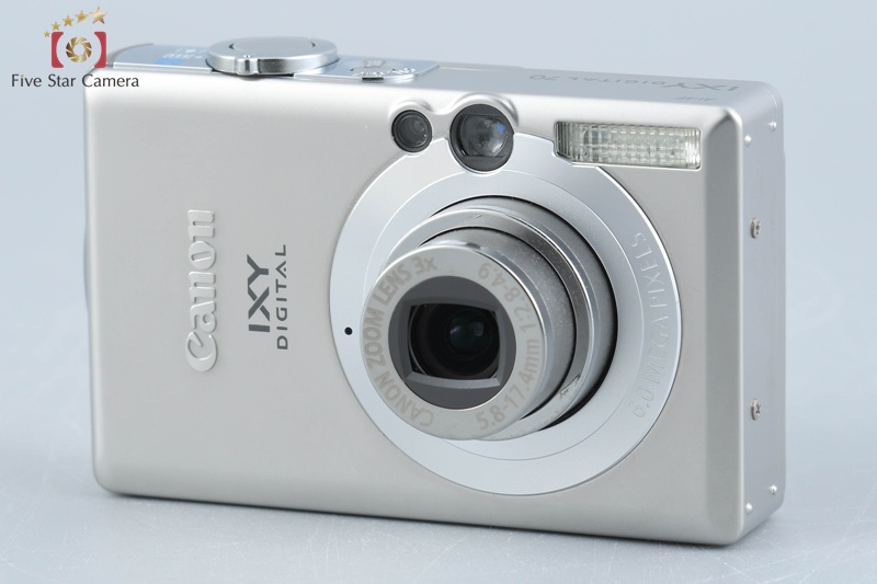 【在庫僅少】 Canon IXY Digital 70 Silver 6.0 MP Digital Camera w/ Box デジタルカメラ