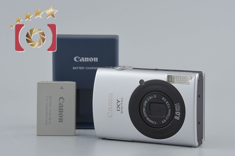 【オールドコンデジ】 Canon IXY DIGITAL 910IS Canon IXY Digital 910 IS Black 8.0 MP Digital Camera [Very