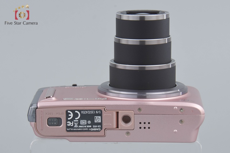 Casio EXILIM EX-H15 Pink 14.1 MP Digital Camera [Very Good