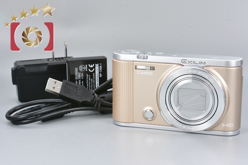 CASIO HIGH SPEED EXILIM EX-ZR1800 ゴールド CASIO EXILIM EX-ZR1800