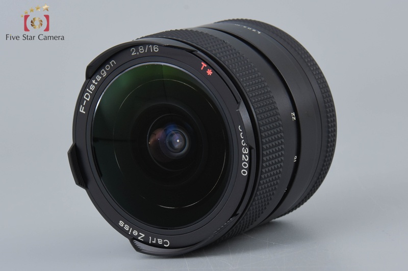 Contax F Distagon 16mm f2.8 AEG コンタックス CONTAX Carl Zeiss F-Distagon 16mm f/2.8 T* AEG [Excellent