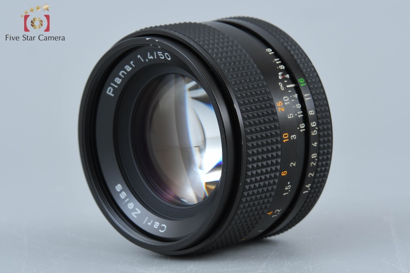CONTAX Carl Zeiss Planar 50mm f/1.4 T* MMJ 2025.06 Overhauled