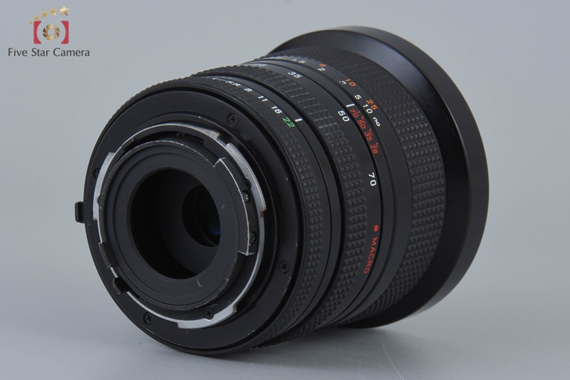 ★極上★CONTAX Vario-Sonnar 28-70mm MMJ CONTAX ZEISS VARIO SONNAR 28-70MM F3.5-4.5 - Lens Info