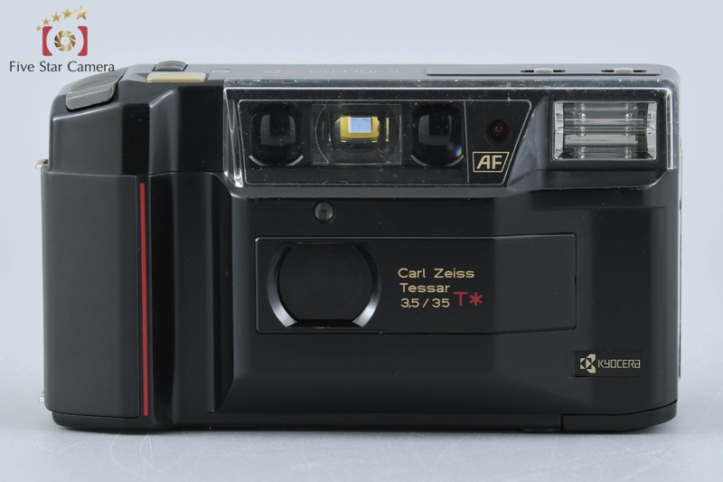 【完動品】 Kyocera TD AF CarlZeiss T* 35mF3.5 Kyocera TD Carl Zeiss Tessar 35/3.5 T* Black 35mm Point