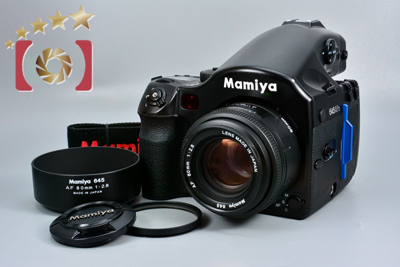Mamiya マミヤ 645 AFD AF 80mm F2.8 Mamiya 645 AFD Medium Format Film Camera + AF 80mm f/2.8