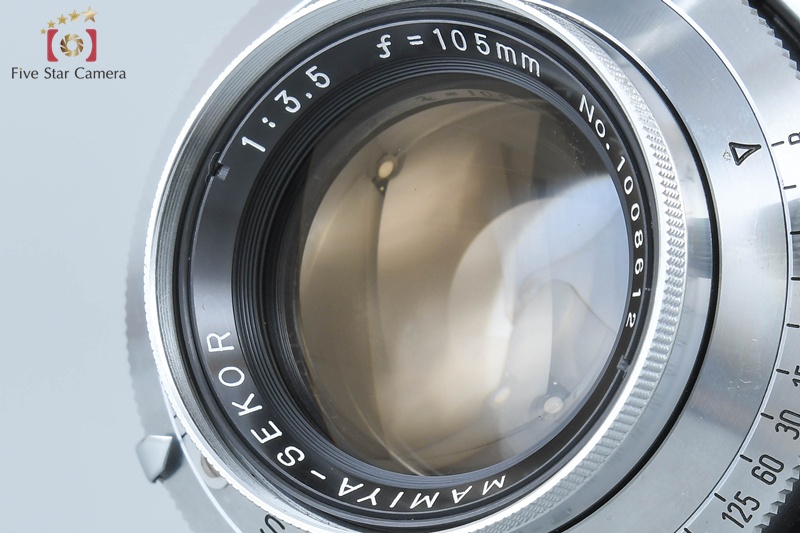Mamiya C3 PROFESSIONAL TLR Film Camera + SEKOR 105mm f/3.5