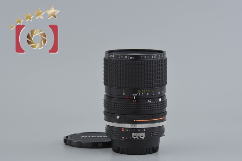 新品級 NIKON AI-S Zoom 28-85mm 3.5-4.5 C970 Nikon AI-S Zoom-Nikkor 28-85mm F/3.5-4.5 | LENS-DB.COM