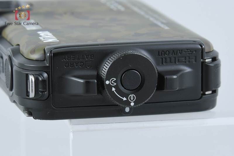 Nikon COOLPIX AW100 Forest Camouflage 16.0 MP Digital Camera