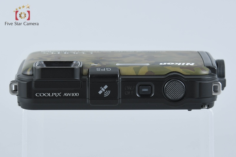 Nikon COOLPIX AW100 Forest Camouflage 16.0 MP Digital Camera w