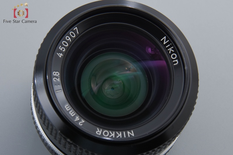 Nikon ニコン New Nikkor 24mm f2.8 非Ai Nikon New NIKKOR 24mm f/2.8 Non Ai Lens | eBay
