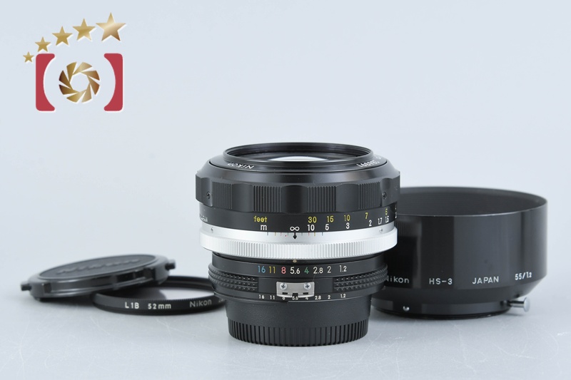 【銘玉】Nikon Nikkor-S・C Auto 55mm F1.2 318 Nikon NIKKOR-S.C Auto 55mm f/1.2 Ai Converted | eBay