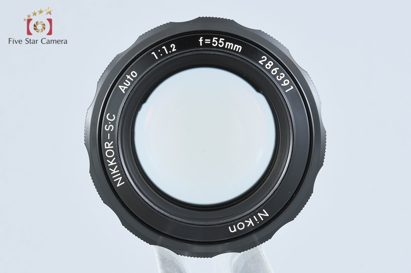 【銘玉】Nikon Nikkor-S・C Auto 55mm F1.2 318 Nikon Nikkor-S.C Auto 55mm f1.2 Non-Ai MF Lens | eBay