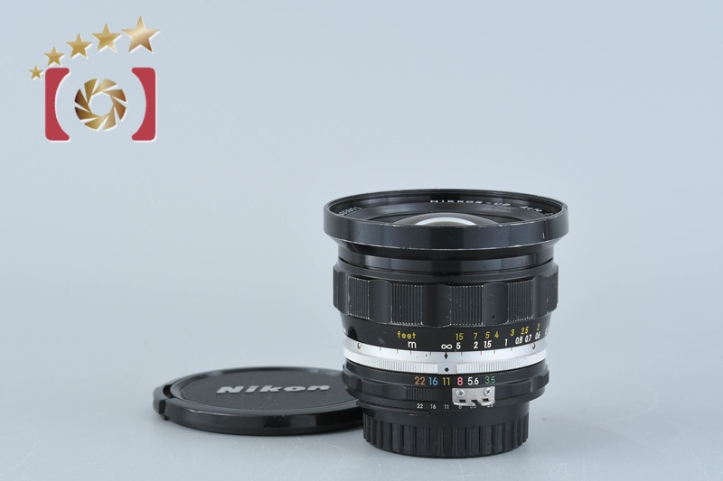 06998cmrk Nikon Ai NIKKOR-UD 20mm F3.5 単焦点 広角レンズ Fマウント