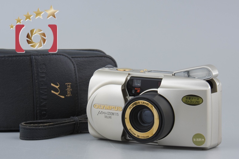 Olympus μ[mju:] ZOOM 115 DELUXE 35mm Point & Shoot Film