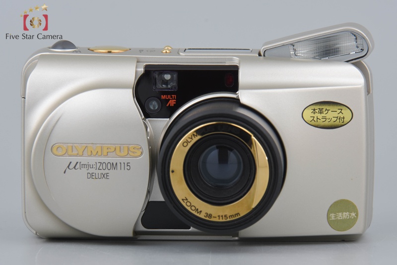 Olympus μ[mju:] ZOOM 115 DELUXE 35mm Point & Shoot Film Camera