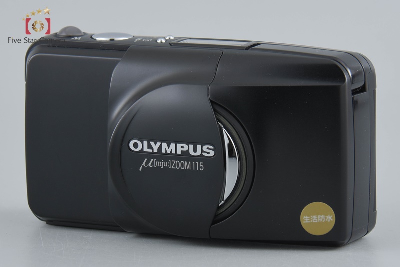 OLYMPUS μ[mju:] ZOOM115 ブラック / 38-115mm オリンパス