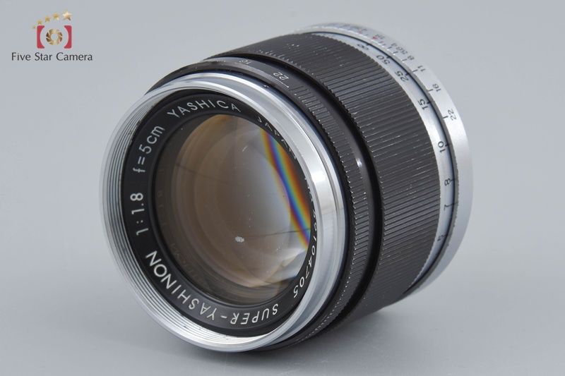 YASHICA SUPER-YASHINON 50mm f/1.8 L39 LTM Leica Thread Mount Lens