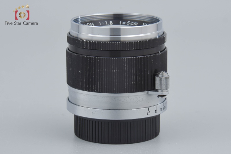 YASHICA SUPER-YASHINON 50mm f/1.8 L39 LTM Leica Thread Mount Lens