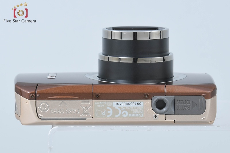 Canon IXY 50S ブラウン　10倍ズーム　美品　ユーズド Canon IXY 50S 50 S 10x Zoom Lens Digital Camera Brown Made