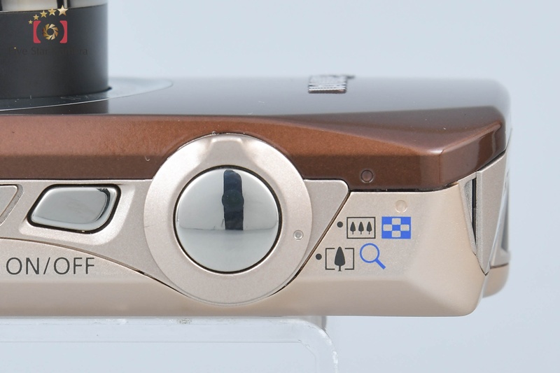 Canon IXY 50S ブラウン　10倍ズーム　美品　ユーズド Canon IXY 50S 50 S 10x Zoom Lens Digital Camera Brown Made