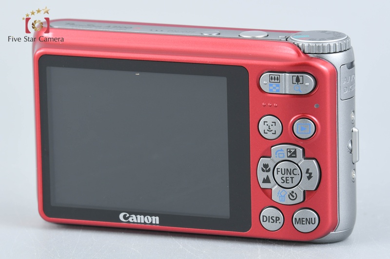 Canon PowerShot A3100 IS レッド Canon PowerShot A3100 IS Red 12.1 MP Digital Camera w/ Box