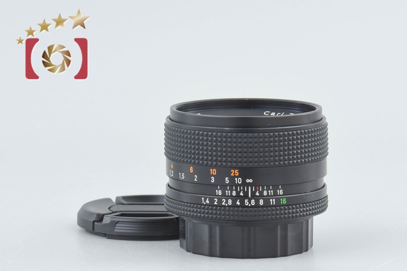 CONTAX Carl Zeiss Planar 50mm f/1.4 T* MMJ [Excellent] | eBay