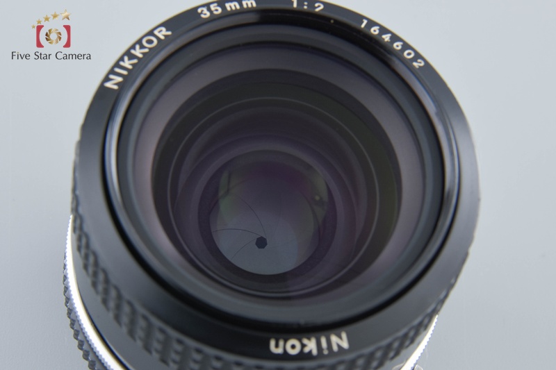 Nikon Ai Nikkor 35ｍｍ F/2 Nikon 35mm f2 Nikkor AI - Lens – Kamerastore