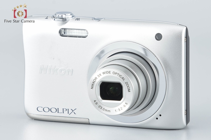 Nikon ニコン COOLPIX A100 silver Nikon COOLPIX A100 Silver 20.0 MP Digital Camera | eBay