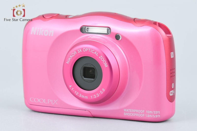 Nikon COOLPIX W100 ピンク　SDカードおまけ Amazon.com : Nikon digital camera COOLPIX W100 (Pink)(Japan Import