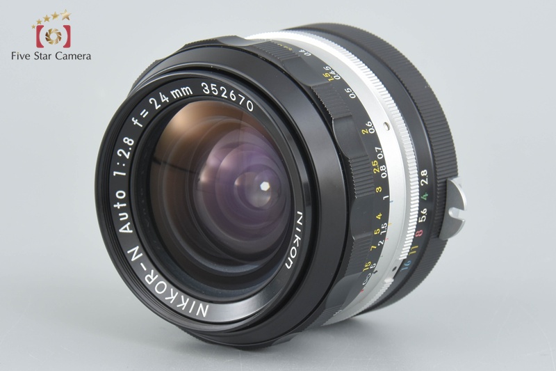 【美品】ニコン ニッコール N オート Non Ai 24mm f/2.8 Nikon NIKKOR-N Auto 24mm f/2.8 Non Ai Lens | eBay