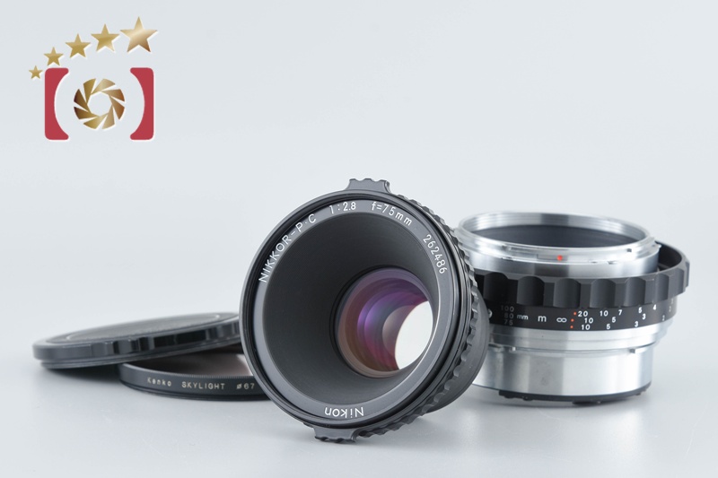 【C6977】BRONICA EC + NIKKOR-P C 75mm 2.8 Nikon NIKKOR-P.C 75mm f/2.8 for Zenza Bronica EC S2 S2A | eBay
