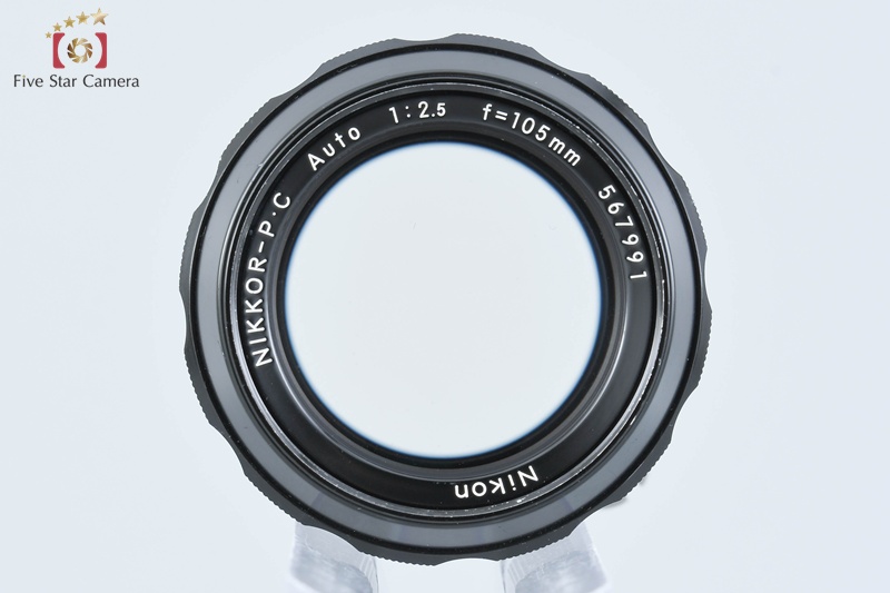 (T1) NIKKOR-P.C Auto 1:2.5 f=105mm　ニコン　カメラレンズ  Repair: Nikkor-P 105mm f⁄2.5 Auto | Richard Haw\u0027s Classic Nikon