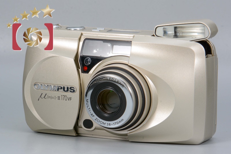 ◾️ OLYMPUS μ Ⅱ 170VF Olympus μ-II 170 VF Zoom 38-170 35mm Point & Shoot Film